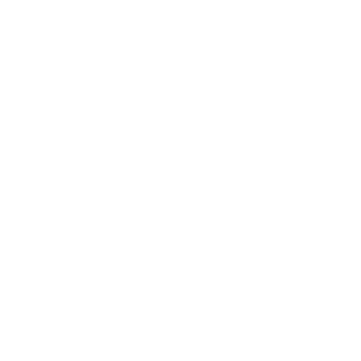 Line icon of a hand holding a smartphone with a QR code displayed on the screen.