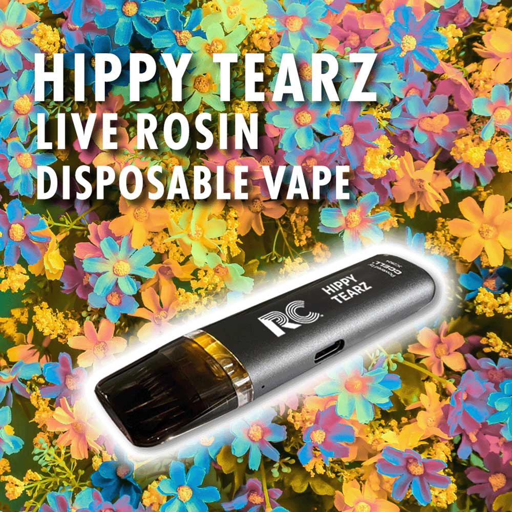 Hippy Tearz Live Rosin Disposable Vape