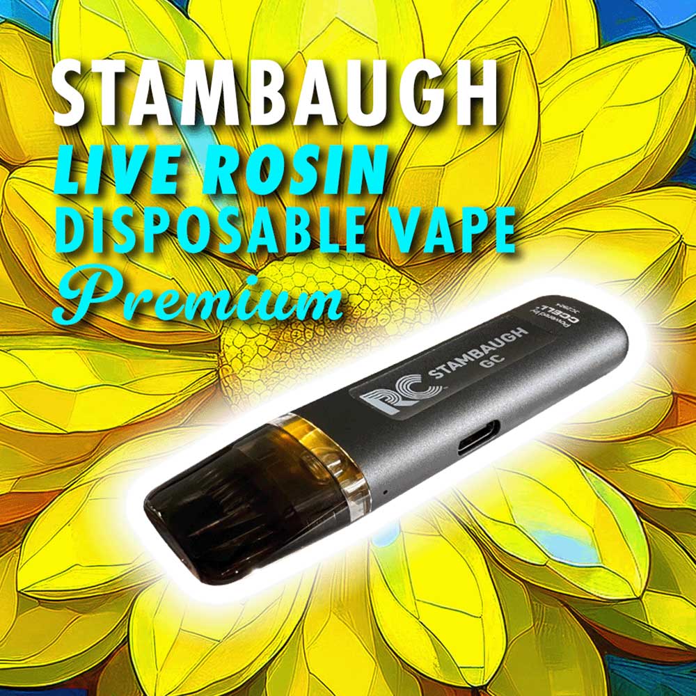 Stambaugh Live Rosin Disposable Vape Premium