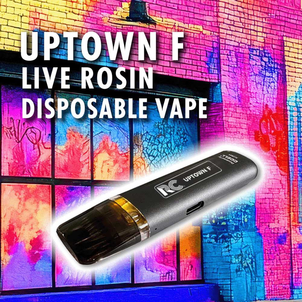 Uptown F Live Rosin Disposable Vape