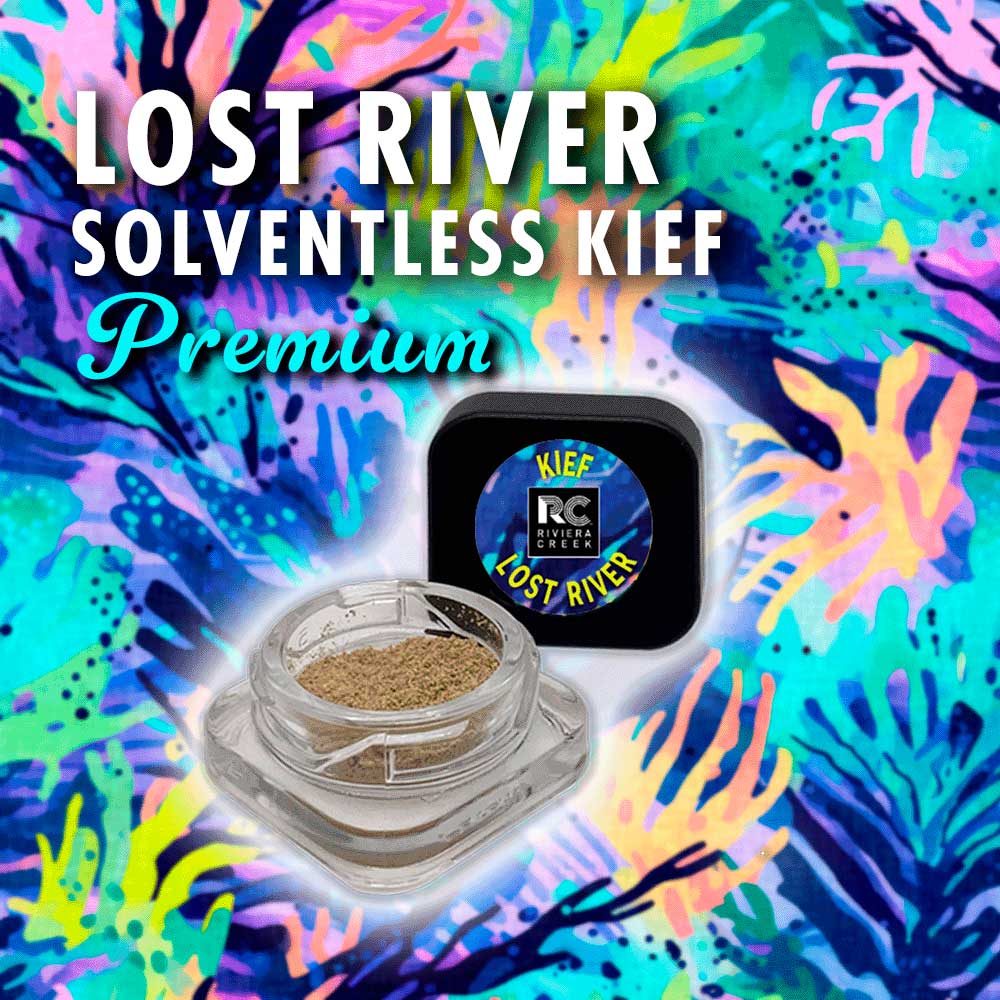 Lost River Solventless Kief Premium