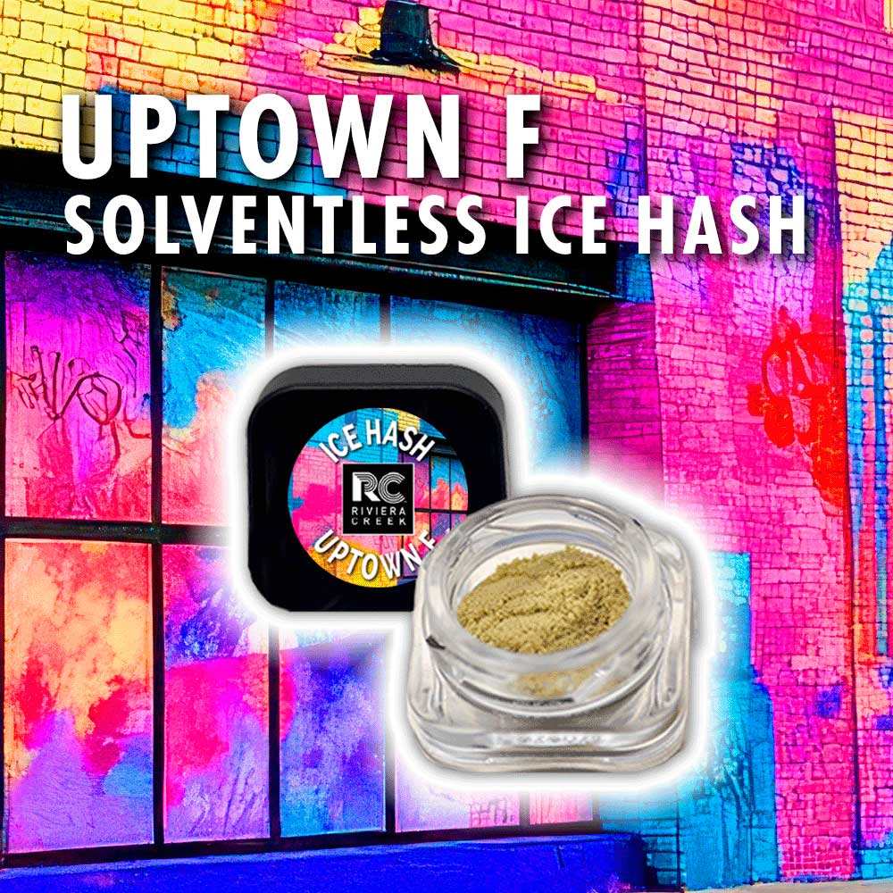 Uptown F Solventless Ice Hash