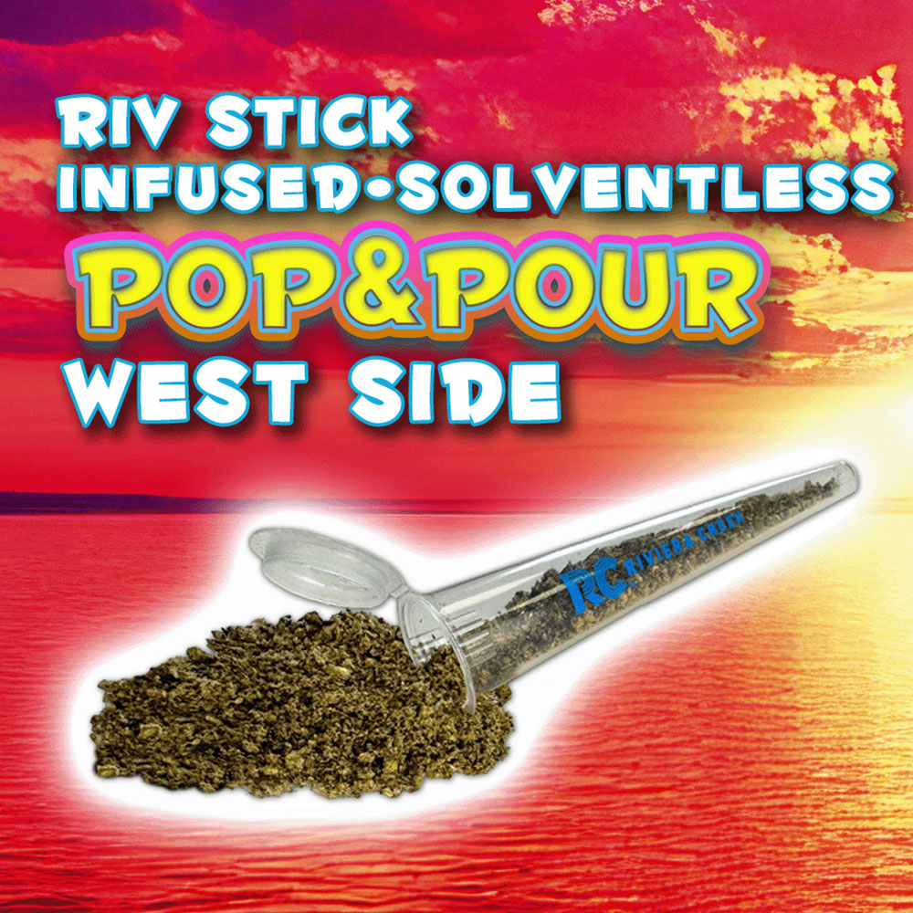 Riv Stick Infused Solventless Pop & Pour West Side