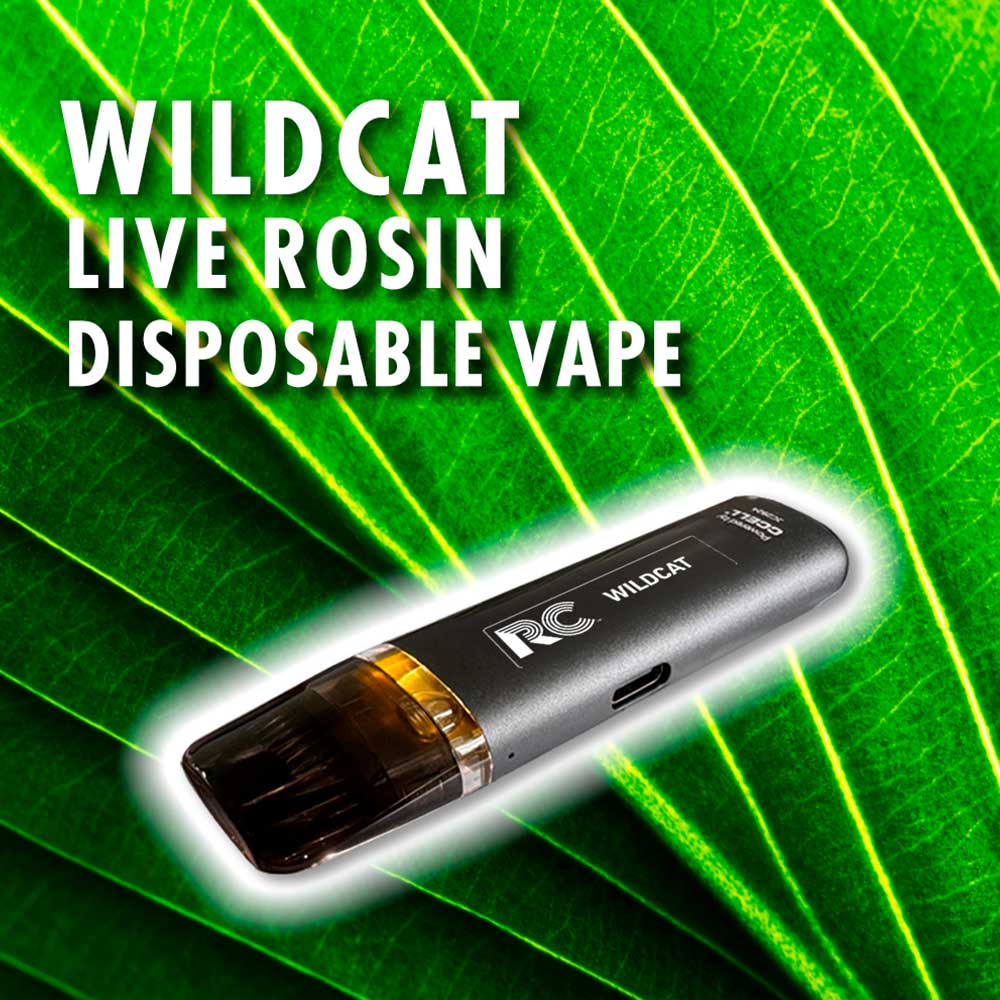 Wildcat Live Rosin Disposable Vape