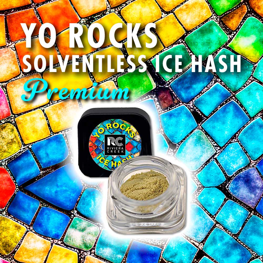 Yo Rocks Solventless Ice Hash Premium