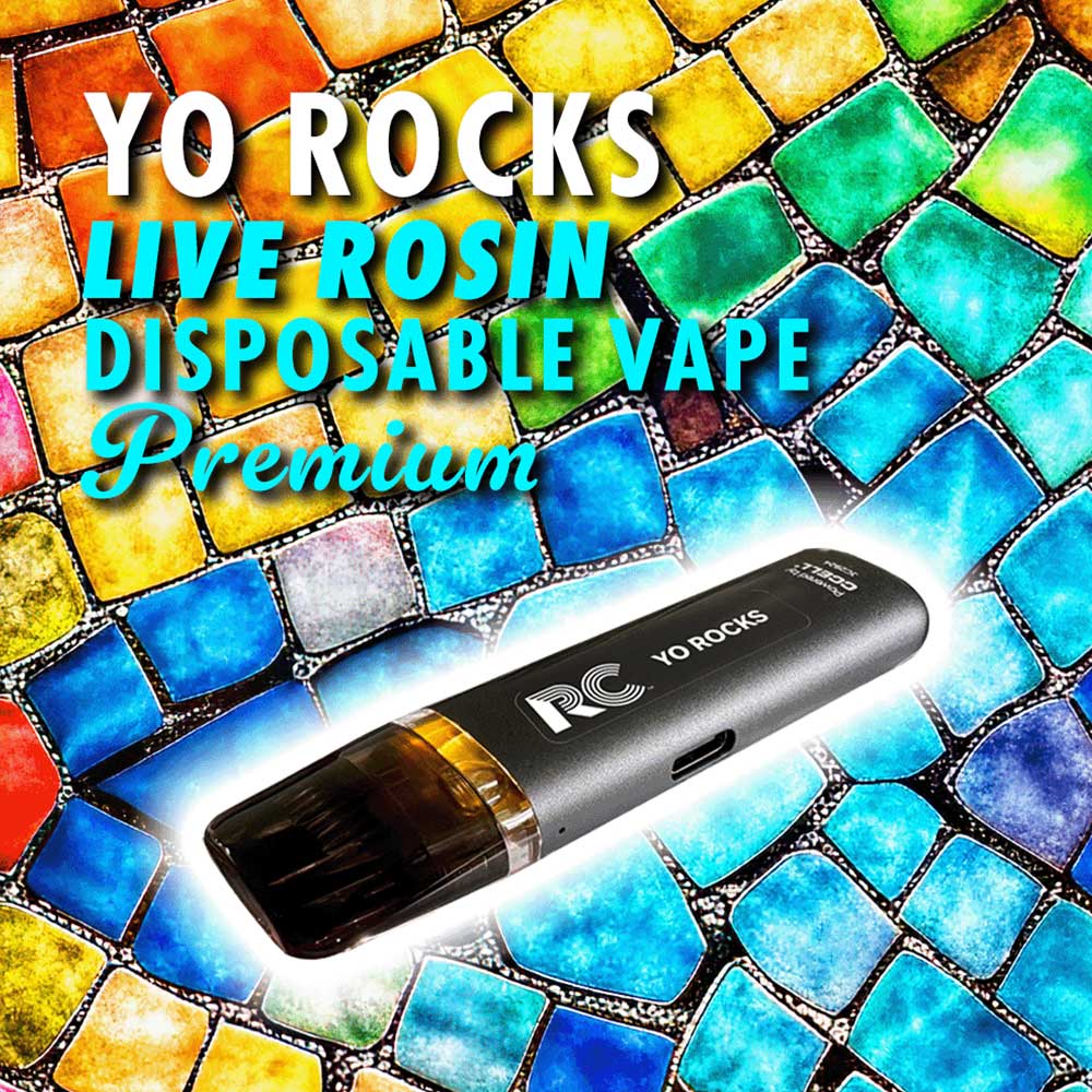 Yo Rocks Live Rosin Disposable Vape Premium