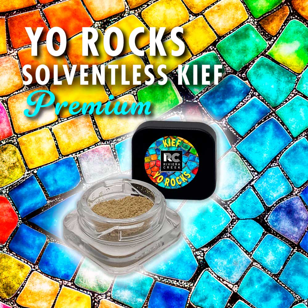 Yo Rocks Solventless Kief Premium