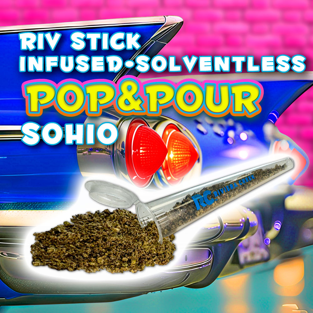Riv Stick Infused Solventless Pop & Pour Sohio