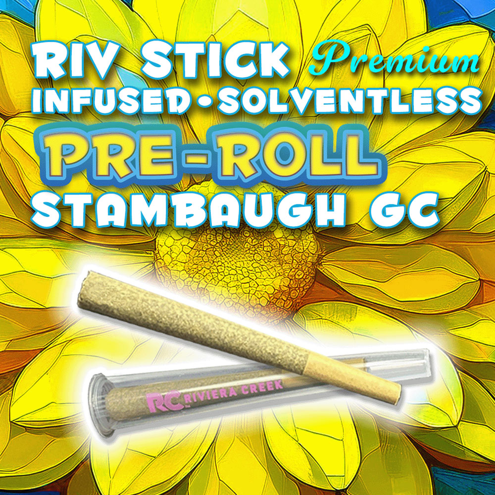 Riv Stick Premium Infused Solventless Pre-Roll Stambaugh GC