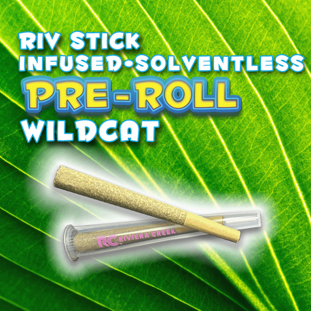 Riv Stick Infused Solventless Pre-Roll Wildcat
